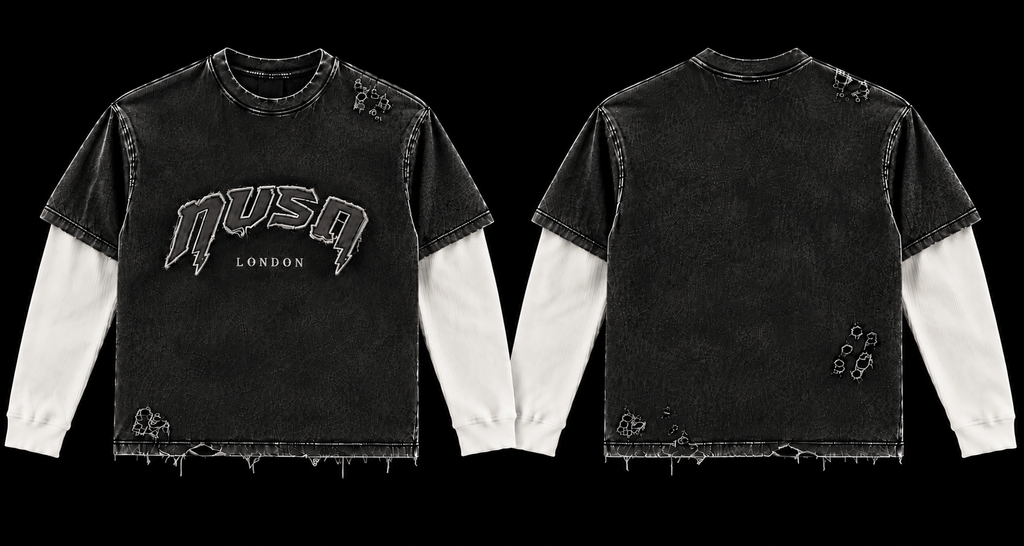 Nvsa Double Layered Tshirt