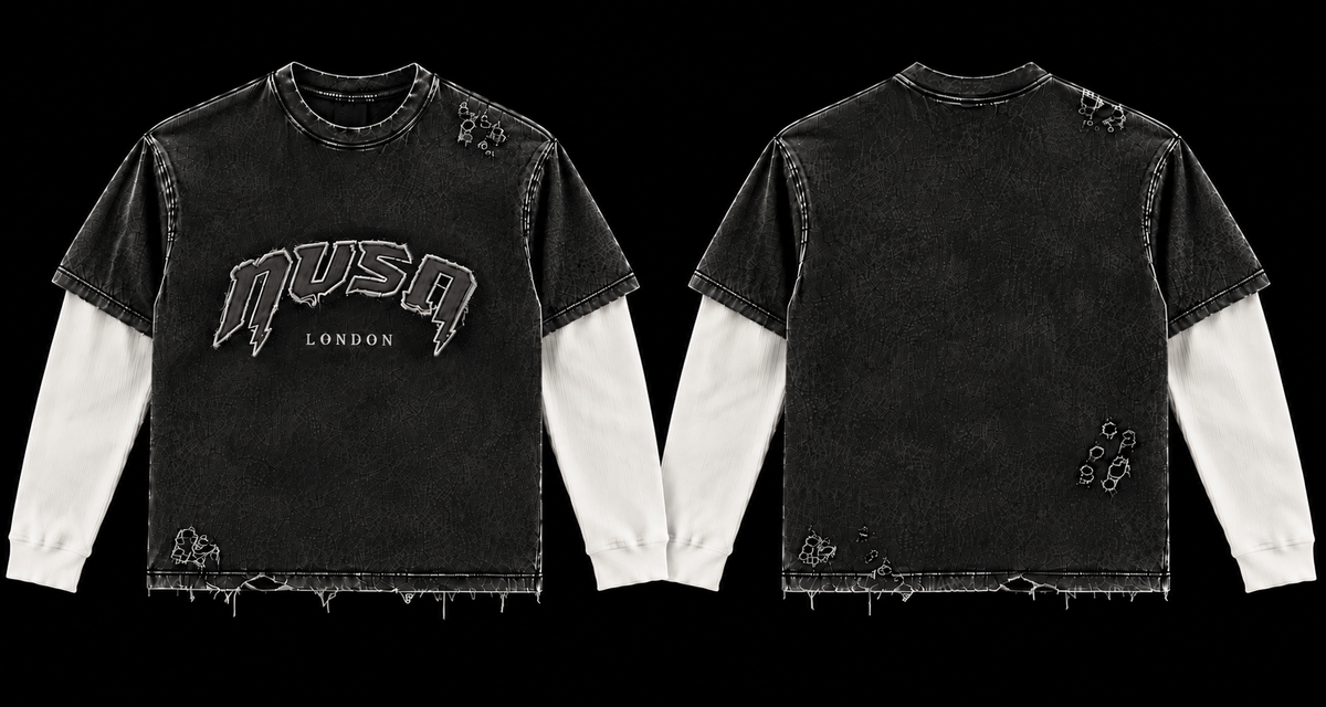 Nvsa Double Layered Tshirt