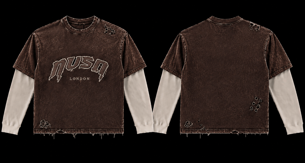 Nvsa Double Layered Tshirt