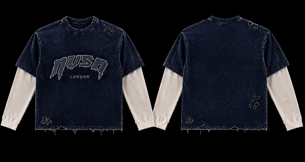 Nvsa Double Layered Tshirt