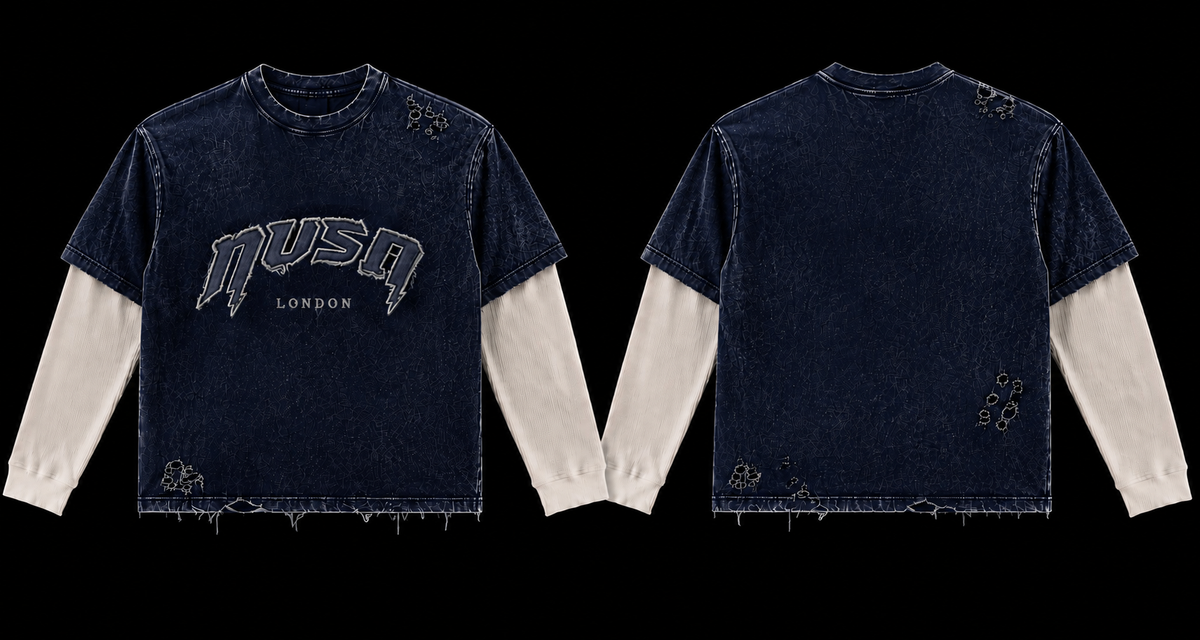 Nvsa Double Layered Tshirt