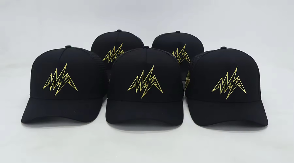 NVSA Black & Gold Mesh Cap