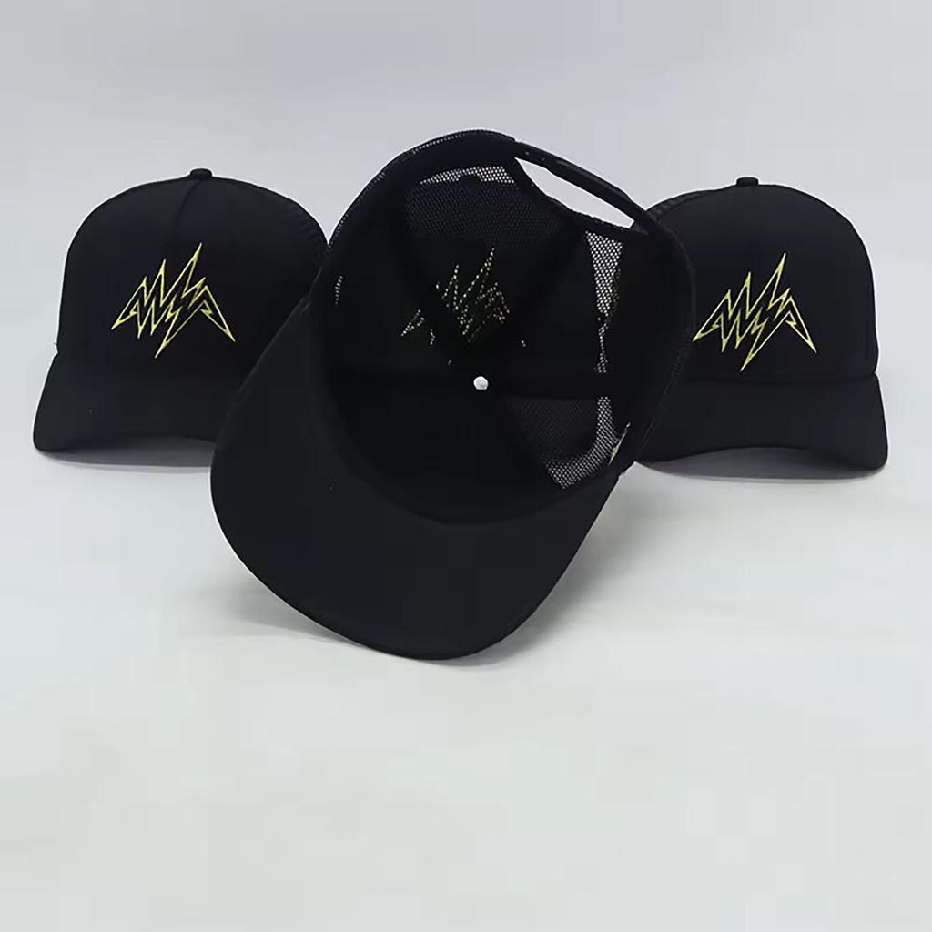 NVSA Black & Gold Mesh Cap