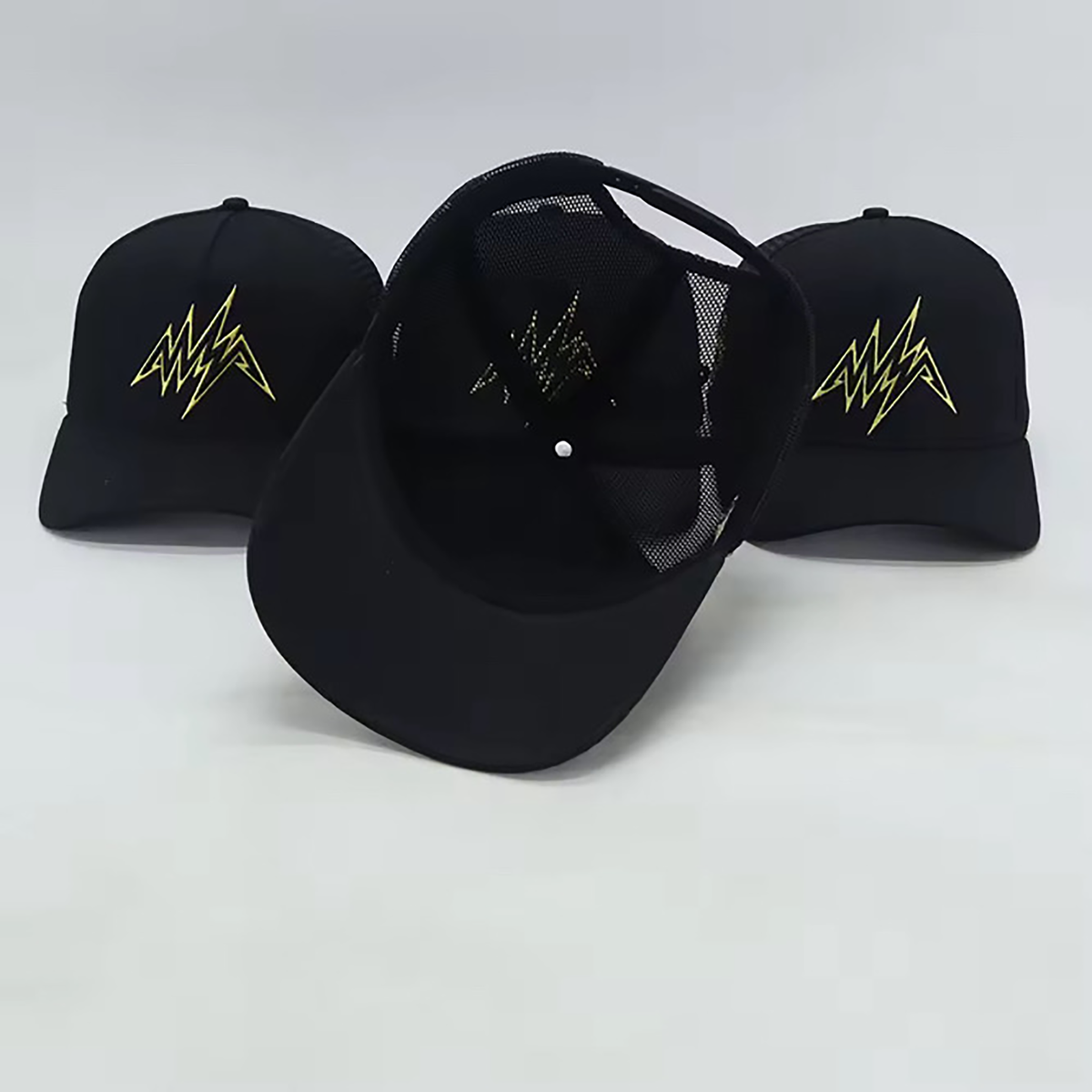 NVSA Black & Gold Mesh Cap